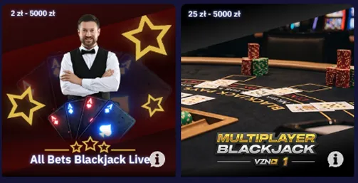 Total Casino table games